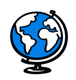 Globe icon