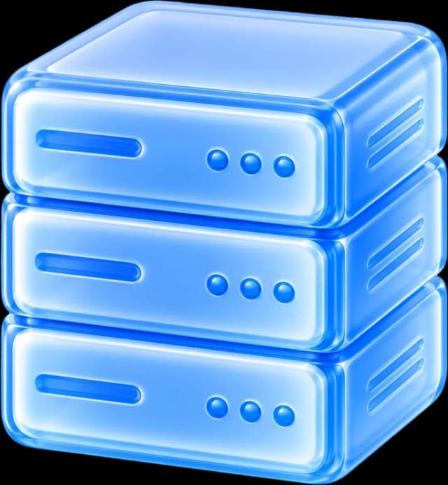 Illustration of server infrastructure