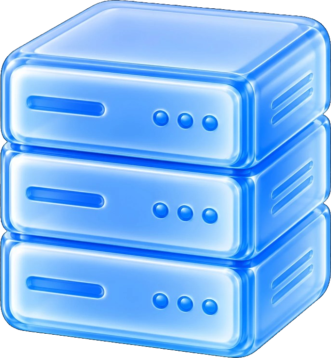 Illustration of server infrastructure
