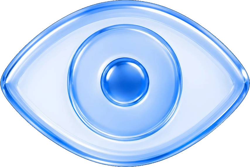 Illustration of an eye for privacy and data protection